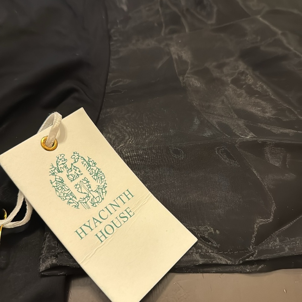 HYACINTH HOUSE
Black Tulle Sleeve Darby Blouse - Picture 8 of 11